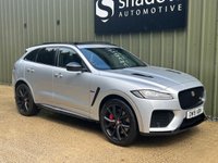 USED 2019 19 JAGUAR F-PACE 5.0 V8 SVR SUV 5dr Petrol Quickshift AWD Euro 6 (s/s) (550 ps) 
