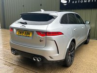 USED 2019 19 JAGUAR F-PACE 5.0 V8 SVR SUV 5dr Petrol Quickshift AWD Euro 6 (s/s) (550 ps) 