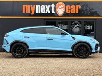 USED 2019 69 LAMBORGHINI URUS 4.0 V8 BiTurbo SUV 5dr Petrol Auto 4WD Euro 6 (650 ps) This car has an extensive list of factory fitted options including: Full ADAS Package|Heads Up Display|Fully Electric Seats with Ventilation and Massage|Panoramic Roof|DAB Digital Radio|Advanced 3D Bang & Olufsen Audio System|Lamborghini Connect Vehicle Tracking System|Black Matt Exhaust Tailpipes|Black Roof Rails|Fuel Cap Cover in Carbon|Body Colour Style Package|Wheel Arches in Body Colour|Multi-function Heated Steering Wheel in Smooth Leather with Contrast Stitching|Embroidered Lamborghini Sh