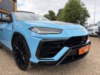 USED 2019 69 LAMBORGHINI URUS 4.0 V8 BiTurbo SUV 5dr Petrol Auto 4WD Euro 6 (650 ps) This car has an extensive list of factory fitted options including: Full ADAS Package|Heads Up Display|Fully Electric Seats with Ventilation and Massage|Panoramic Roof|DAB Digital Radio|Advanced 3D Bang & Olufsen Audio System|Lamborghini Connect Vehicle Tracking System|Black Matt Exhaust Tailpipes|Black Roof Rails|Fuel Cap Cover in Carbon|Body Colour Style Package|Wheel Arches in Body Colour|Multi-function Heated Steering Wheel in Smooth Leather with Contrast Stitching|Embroidered Lamborghini Sh