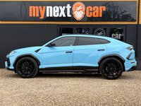 USED 2019 69 LAMBORGHINI URUS 4.0 V8 BiTurbo SUV 5dr Petrol Auto 4WD Euro 6 (650 ps) This car has an extensive list of factory fitted options including: Full ADAS Package|Heads Up Display|Fully Electric Seats with Ventilation and Massage|Panoramic Roof|DAB Digital Radio|Advanced 3D Bang & Olufsen Audio System|Lamborghini Connect Vehicle Tracking System|Black Matt Exhaust Tailpipes|Black Roof Rails|Fuel Cap Cover in Carbon|Body Colour Style Package|Wheel Arches in Body Colour|Multi-function Heated Steering Wheel in Smooth Leather with Contrast Stitching|Embroidered Lamborghini Sh