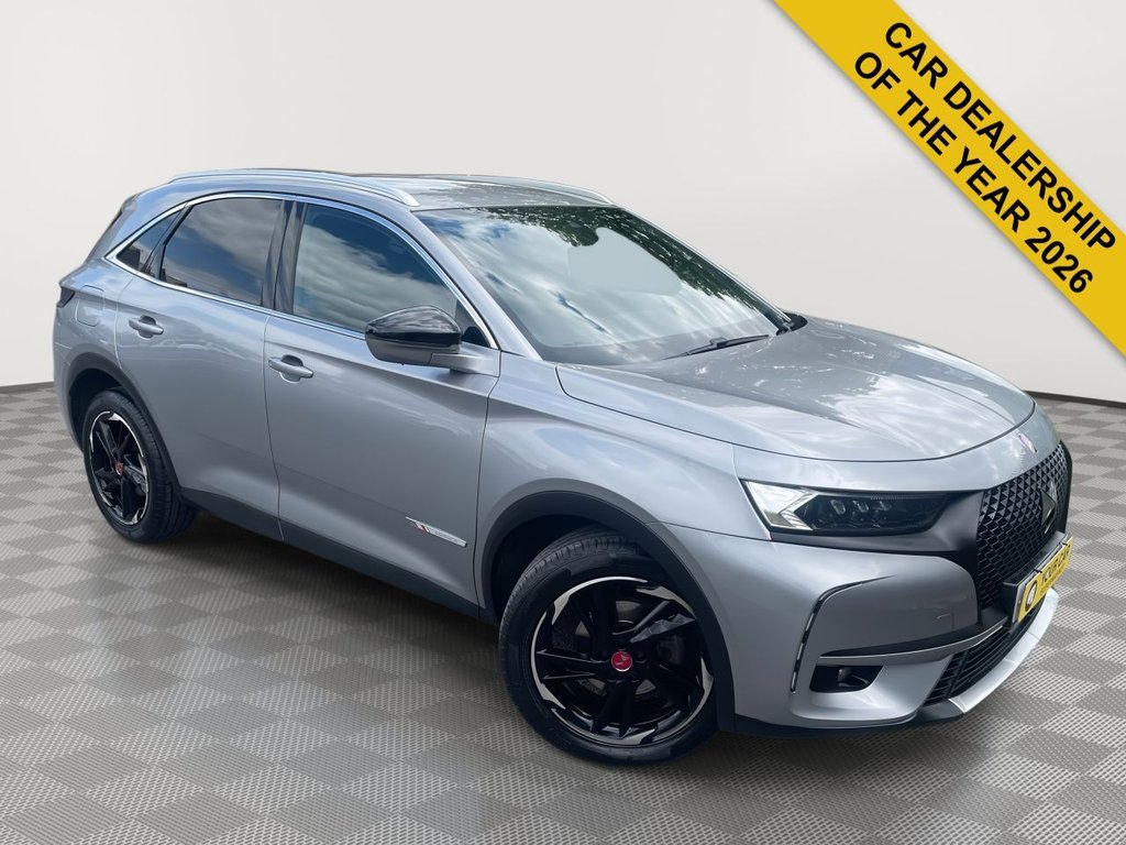 USED 2019 19 DS AUTOMOBILES DS 7 CROSSBACK 1.6 PureTech GPF Performance Line Crossback 5dr Petrol EAT8 Euro 6 (s/s) (225 ps) Rear Parking Sensors, CarPlay