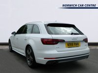 USED 2018 18 AUDI A4 AVANT 2.0 TFSI S line Estate 5dr Petrol S Tronic Euro 6 (s/s) (190 ps) HEATED SPORTS SEATS ISOFIX