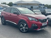 USED 2018 18 PEUGEOT 3008 1.6 Eco Turbo Diesel (Blue HDI), Allure Edition, 5 Door SUV, Manual, Euro 6. FULL 12 MONTH MOT WITH EVERY CAR