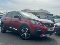 USED 2018 18 PEUGEOT 3008 1.6 Eco Turbo Diesel (Blue HDI), Allure Edition, 5 Door SUV, Manual, Euro 6. FULL 12 MONTH MOT WITH EVERY CAR