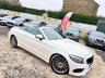 USED 2017 17 MERCEDES-BENZ C CLASS 2.1 C220d AMG Line (Premium Plus) Cabriolet G-Tronic+ 4MATIC Euro 6 (s/s) 2dr Low mileage, service history
