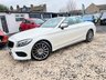 USED 2017 17 MERCEDES-BENZ C CLASS 2.1 C220d AMG Line (Premium Plus) Cabriolet G-Tronic+ 4MATIC Euro 6 (s/s) 2dr Low mileage, service history