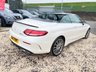 USED 2017 17 MERCEDES-BENZ C CLASS 2.1 C220d AMG Line (Premium Plus) Cabriolet G-Tronic+ 4MATIC Euro 6 (s/s) 2dr Low mileage, service history