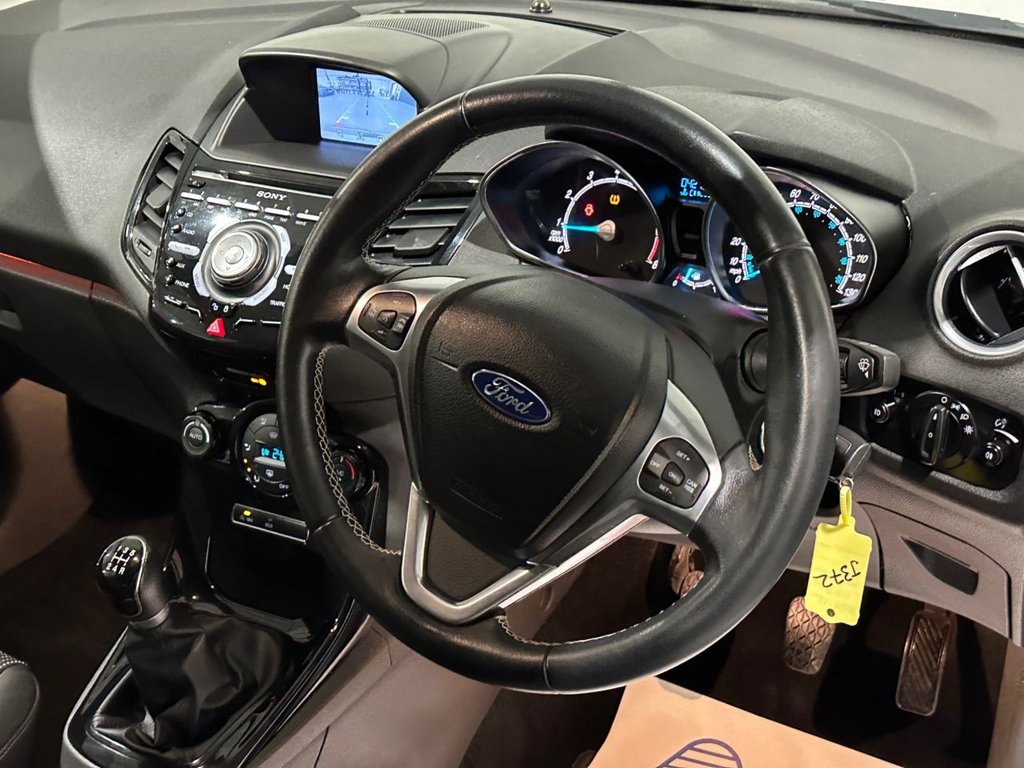USED 2017 17 FORD FIESTA 1.0T EcoBoost Titanium Hatchback 3dr Petrol Manual Euro 6 (s/s) (125 ps) 