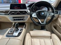 USED 2017 67 BMW 7 SERIES 3.0 730d Auto Euro 6 (s/s) 4dr BeigeLeather+Camera+Ulez
