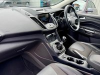 USED 2016 66 FORD KUGA 2.0 TDCi Titanium SUV 5dr Diesel Manual AWD Euro 6 (s/s) (180 ps) - Half Leather Trim -