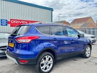 USED 2016 66 FORD KUGA 2.0 TDCi Titanium SUV 5dr Diesel Manual AWD Euro 6 (s/s) (180 ps) - Half Leather Trim -