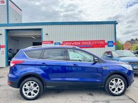 USED 2016 66 FORD KUGA 2.0 TDCi Titanium SUV 5dr Diesel Manual AWD Euro 6 (s/s) (180 ps) - Half Leather Trim -