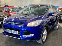 USED 2016 66 FORD KUGA 2.0 TDCi Titanium SUV 5dr Diesel Manual AWD Euro 6 (s/s) (180 ps) - Half Leather Trim -