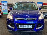 USED 2016 66 FORD KUGA 2.0 TDCi Titanium SUV 5dr Diesel Manual AWD Euro 6 (s/s) (180 ps) - Half Leather Trim -