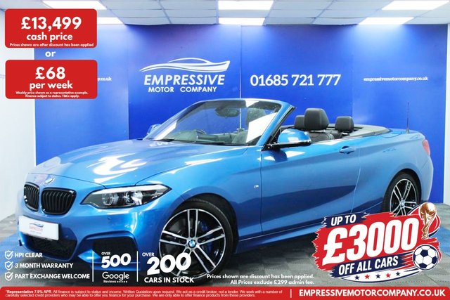 View our BMW 2 Series range