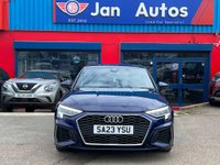 USED 2023 23 AUDI A3 1.0 TFSI 30 S line Sportback S Tronic Euro 6 (s/s) 5dr Leathr+CarPlay+1ownr+18"Alloys