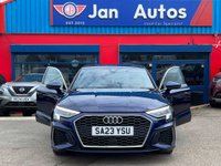 USED 2023 23 AUDI A3 1.0 TFSI 30 S line Sportback S Tronic Euro 6 (s/s) 5dr Leathr+CarPlay+1ownr+18"Alloys