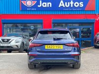 USED 2023 23 AUDI A3 1.0 TFSI 30 S line Sportback S Tronic Euro 6 (s/s) 5dr Leathr+CarPlay+1ownr+18"Alloys