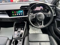 USED 2023 23 AUDI A3 1.0 TFSI 30 S line Sportback S Tronic Euro 6 (s/s) 5dr Leathr+CarPlay+1ownr+18"Alloys