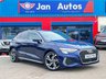 USED 2023 23 AUDI A3 1.0 TFSI 30 S line Sportback S Tronic Euro 6 (s/s) 5dr Leathr+CarPlay+1ownr+18"Alloys