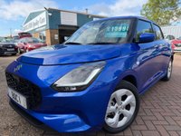 USED 2024 74 SUZUKI SWIFT 1.2 MHEV Motion Hatchback 5 Door Frontier Blue Petrol Hybrid CVT Euro 6 (s/s) (82 ps) AUTOMATIC MILD HYBRID WITH DAB SAT NAV CARPLAY ANDROID AUTO ALLOYS PRIVACY GLASS REAR CAMERA & SENSORS
