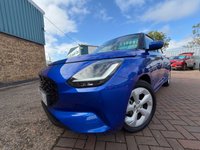 USED 2024 74 SUZUKI SWIFT 1.2 MHEV Motion Hatchback 5 Door Frontier Blue Petrol Hybrid CVT Euro 6 (s/s) (82 ps) AUTOMATIC MILD HYBRID WITH DAB SAT NAV CARPLAY ANDROID AUTO ALLOYS PRIVACY GLASS REAR CAMERA & SENSORS