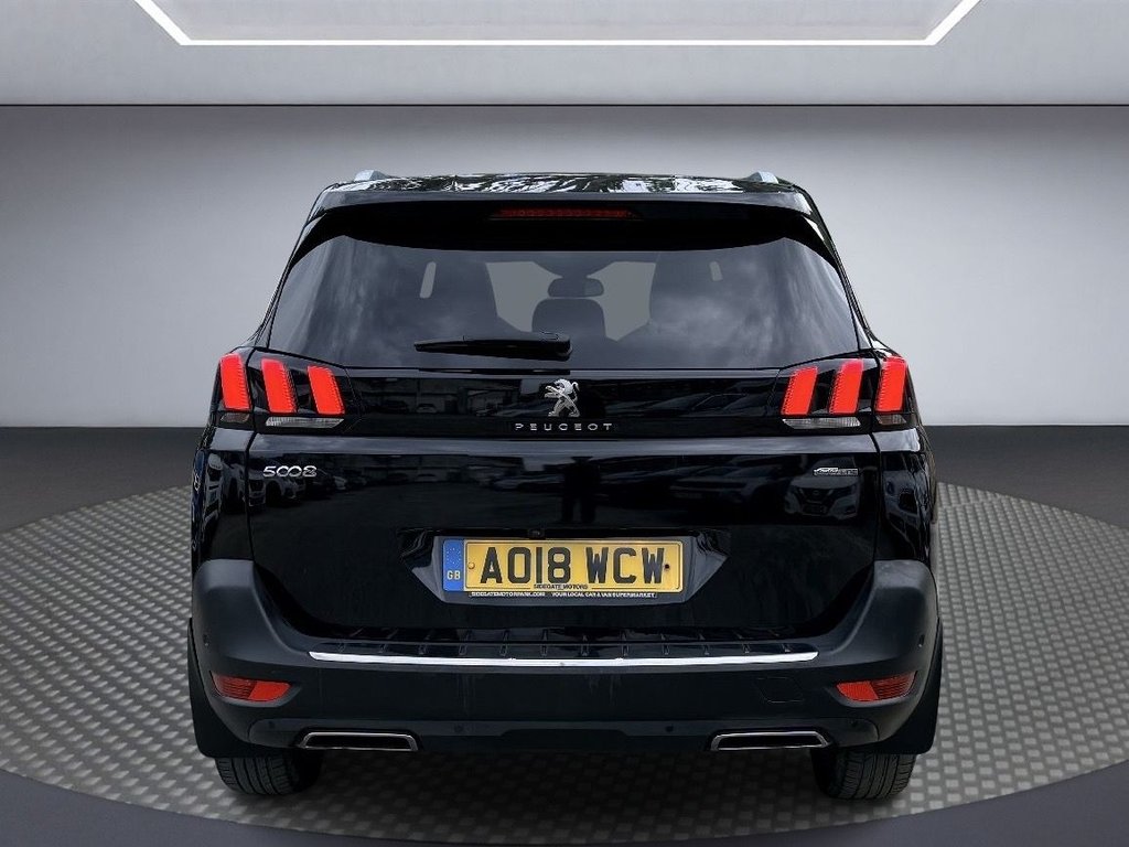 USED 2018 18 PEUGEOT 5008 1.6 THP GT Line Premium SUV 5dr Petrol EAT Euro 6 (s/s) (165 ps) PAN ROOF+360 CAMERA+APP CARPLAY+7S