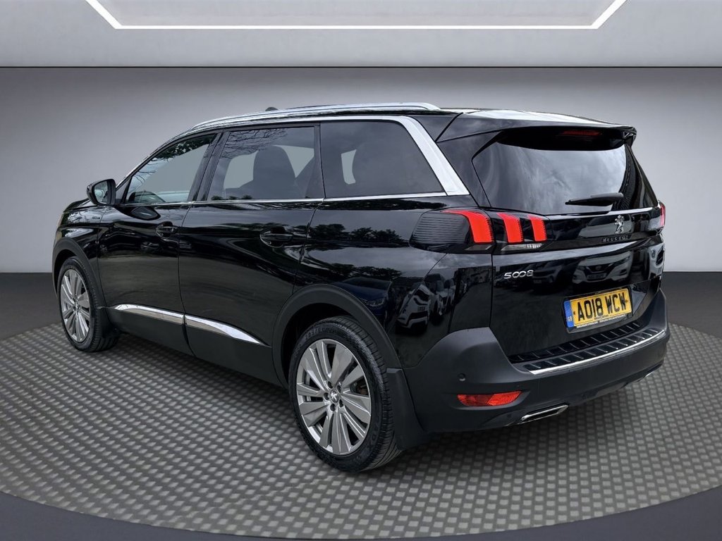 USED 2018 18 PEUGEOT 5008 1.6 THP GT Line Premium SUV 5dr Petrol EAT Euro 6 (s/s) (165 ps) PAN ROOF+360 CAMERA+APP CARPLAY+7S