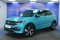 USED 2022 22 VOLKSWAGEN T-CROSS 1.0 TSI R-Line SUV 5dr Petrol Manual Euro 6 (s/s) (110 ps) 