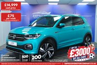 USED 2022 22 VOLKSWAGEN T-CROSS 1.0 TSI R-Line SUV 5dr Petrol Manual Euro 6 (s/s) (110 ps) 
