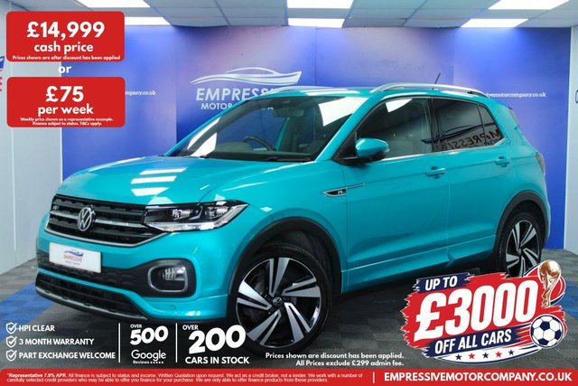 View our Volkswagen T-Cross range