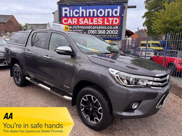View our Toyota HI-Lux 2.4 D-4D Invincible X Pickup Double Cab 4dr Diesel Manual 4WD Euro 6 (TSS) (150 ps)