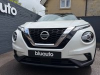 USED 2020 70 NISSAN JUKE 1.0 DIG-T Tekna SUV 5dr Petrol DCT Auto Euro 6 (s/s) (114 ps) Climate control A/C, Part Leather Seats, Satellite navigation, Adaptive Cruise control, Pro Pilot Pack, Bluetooth, USB and AUX input, Heated seats, Keyless entry, Keyless drive, Auto wipers, Blindspot monitor, Different drive modes, Power folding wingmirrors, Rear tinted windows, DAB radio, LED daytime running lights, Front & Rear Sensors, Parking Camera, Auto headlights, Bose Sound System, Apple Car Play, Android Auto.