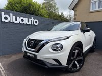 USED 2020 70 NISSAN JUKE 1.0 DIG-T Tekna SUV 5dr Petrol DCT Auto Euro 6 (s/s) (114 ps) Climate control A/C, Part Leather Seats, Satellite navigation, Adaptive Cruise control, Pro Pilot Pack, Bluetooth, USB and AUX input, Heated seats, Keyless entry, Keyless drive, Auto wipers, Blindspot monitor, Different drive modes, Power folding wingmirrors, Rear tinted windows, DAB radio, LED daytime running lights, Front & Rear Sensors, Parking Camera, Auto headlights, Bose Sound System, Apple Car Play, Android Auto.
