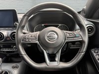 USED 2020 70 NISSAN JUKE 1.0 DIG-T Tekna SUV 5dr Petrol DCT Auto Euro 6 (s/s) (114 ps) Climate control A/C, Part Leather Seats, Satellite navigation, Adaptive Cruise control, Pro Pilot Pack, Bluetooth, USB and AUX input, Heated seats, Keyless entry, Keyless drive, Auto wipers, Blindspot monitor, Different drive modes, Power folding wingmirrors, Rear tinted windows, DAB radio, LED daytime running lights, Front & Rear Sensors, Parking Camera, Auto headlights, Bose Sound System, Apple Car Play, Android Auto.