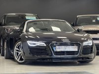 USED 2013 R AUDI R8 4.2 FSI V8 Spyder 2dr Petrol S Tronic quattro Euro 5 (430 ps) FSH/MAXTON DESIGN KIT/STUNNING