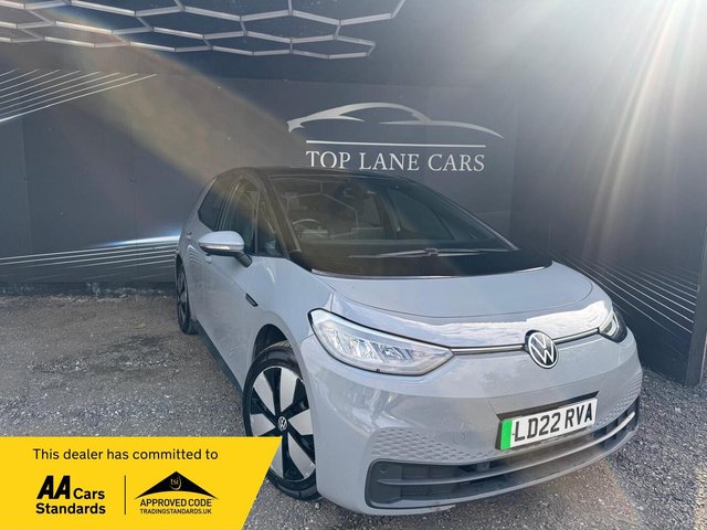 2022 VOLKSWAGEN ID.3 2022 PRO 58KWH LIFE AUTO 5DR 8,999 PER MONTH CALL FOR FINANCE... photo