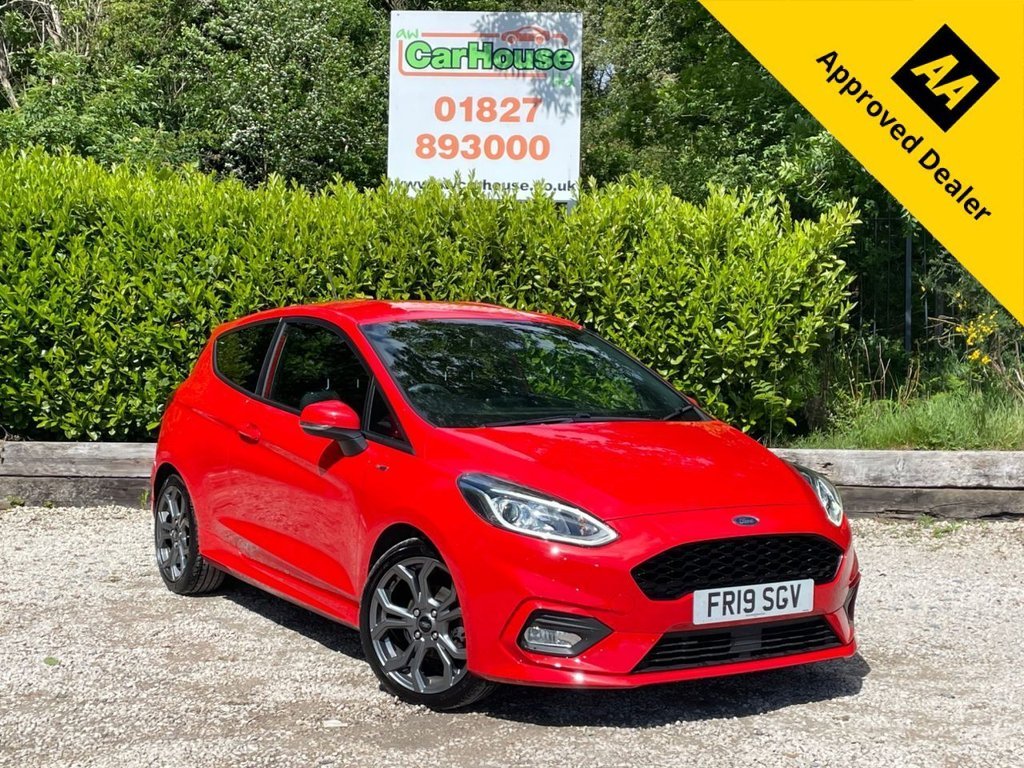 FORD FIESTA 1.0T ECOBOOST GPF ST LINE HATCHBACK 3DR 1 OWNER, SAT NAV, CARPLAY...