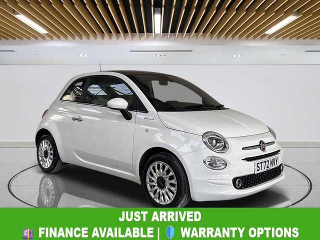 2022 72 FIAT 500 1.0 MHEV Dolcevita Hatchback 3dr Petrol Manual Euro 6 (s/s) (70 bhp) Bluetooth | Climate Control