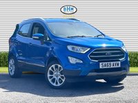 USED 2019 69 FORD ECOSPORT 1.0T EcoBoost GPF Titanium SUV 5dr Petrol Manual Euro 6 (s/s) (125 ps) Satellite Navigation