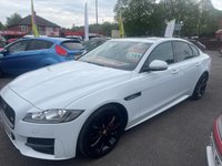 USED 2015 65 JAGUAR XF 2.0d R-Sport Saloon 4dr Diesel Auto Euro 6 (s/s) (180 ps) JAGUAR SAT-NAV SYSTEM , HEATED FRONT LEATHER SEATS: