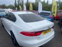 USED 2015 65 JAGUAR XF 2.0d R-Sport Saloon 4dr Diesel Auto Euro 6 (s/s) (180 ps) JAGUAR SAT-NAV SYSTEM , HEATED FRONT LEATHER SEATS: