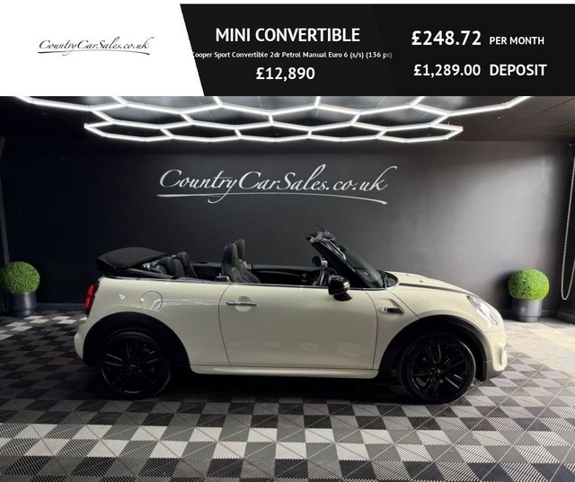 View our MINI CONVERTIBLE