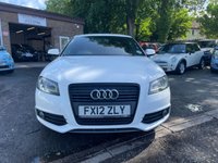 USED 2012 12 AUDI A3 2.0 TDI Black Edition Sportback 5dr Diesel Manual Euro 5 (s/s) (140 ps) ONLY 3 FORMER KEEPER+&pound;35 TAX