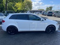 USED 2012 12 AUDI A3 2.0 TDI Black Edition Sportback 5dr Diesel Manual Euro 5 (s/s) (140 ps) ONLY 3 FORMER KEEPER+&pound;35 TAX
