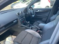 USED 2012 12 AUDI A3 2.0 TDI Black Edition Sportback 5dr Diesel Manual Euro 5 (s/s) (140 ps) ONLY 3 FORMER KEEPER+&pound;35 TAX