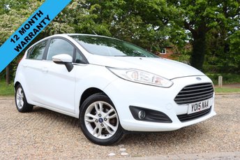 2015 FORD FIESTA 1.0T EcoBoost Zetec Hatchback 5dr Petrol Manual Euro 6 (s/s) (100 ps) &pound;3790.00