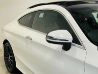 USED 2018 18 MERCEDES-BENZ C-CLASS 2.1 C250d AMG Line (Premium Plus) Coupe 2dr Diesel G-Tronic+ Euro 6 (s/s) (204 ps) Polar White | Black Leather Interior | Gloss Black AMG Wheels | Panoramic Roof | Burmester Audio | Memory Seats