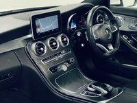 USED 2018 18 MERCEDES-BENZ C-CLASS 2.1 C250d AMG Line (Premium Plus) Coupe 2dr Diesel G-Tronic+ Euro 6 (s/s) (204 ps) Polar White | Black Leather Interior | Gloss Black AMG Wheels | Panoramic Roof | Burmester Audio | Memory Seats